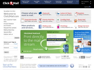 Click2Mail Direct Mail Marketing